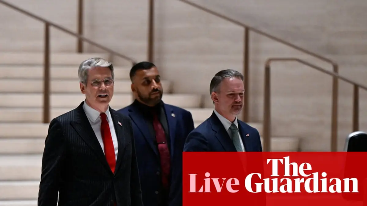 Asian shares rise amid optimism around US-Chinese talks on trade and AI; oil prices fall – business live