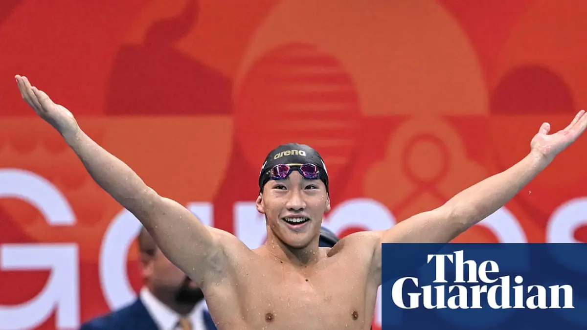 Japan teenager Shin Ohashi overcomes Covid and fever to smash breaststroke world record