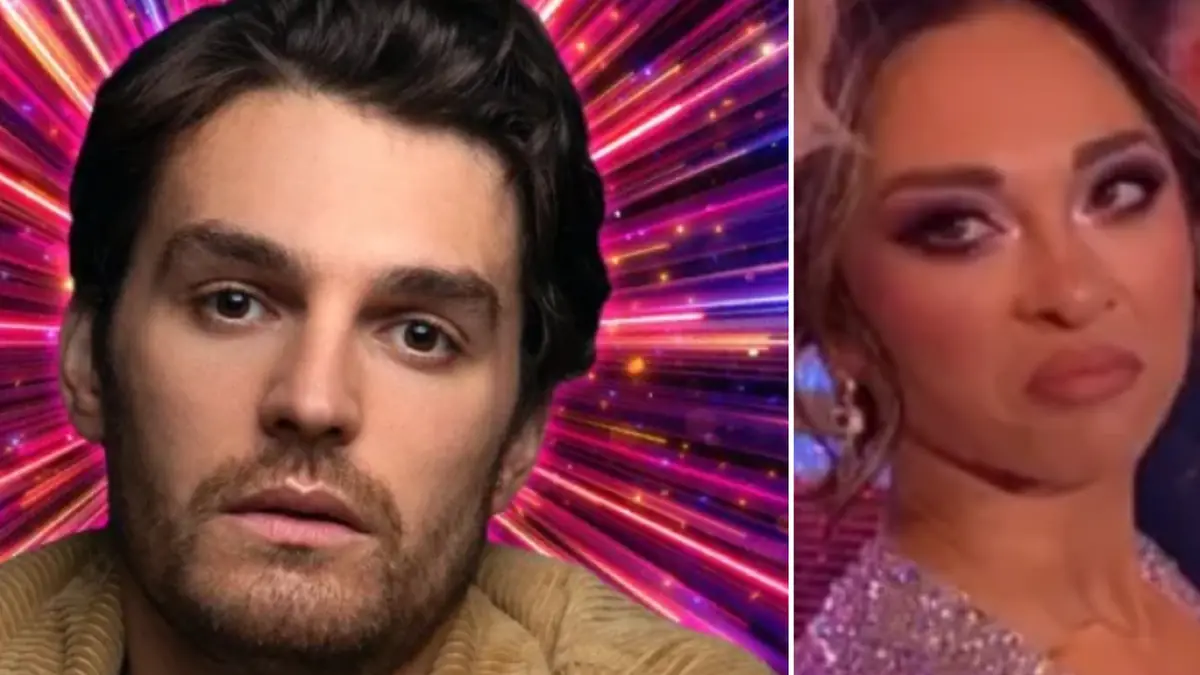 Strictly’s Katya Jones caught mouthing feelings about Emmerdale’s Lawrence Robb