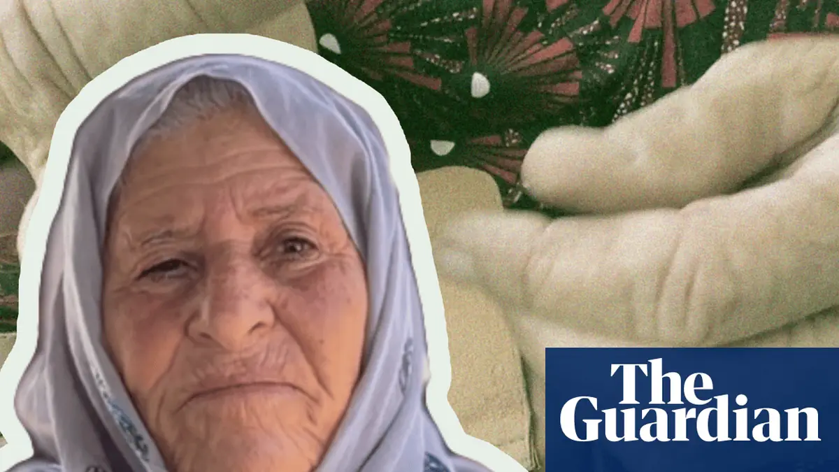 ‘This is where I live now, the back of a truck’: a day in the life of a grandmother in Gaza