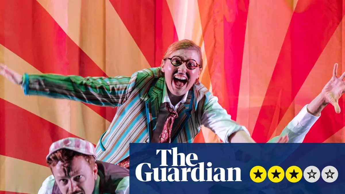 Three Men in a Boat review – quirky novella makes for perky, fun-forward theatre